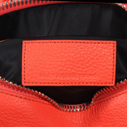 Alexander Wang Leather Rocco Neon Orange 6 of 7
