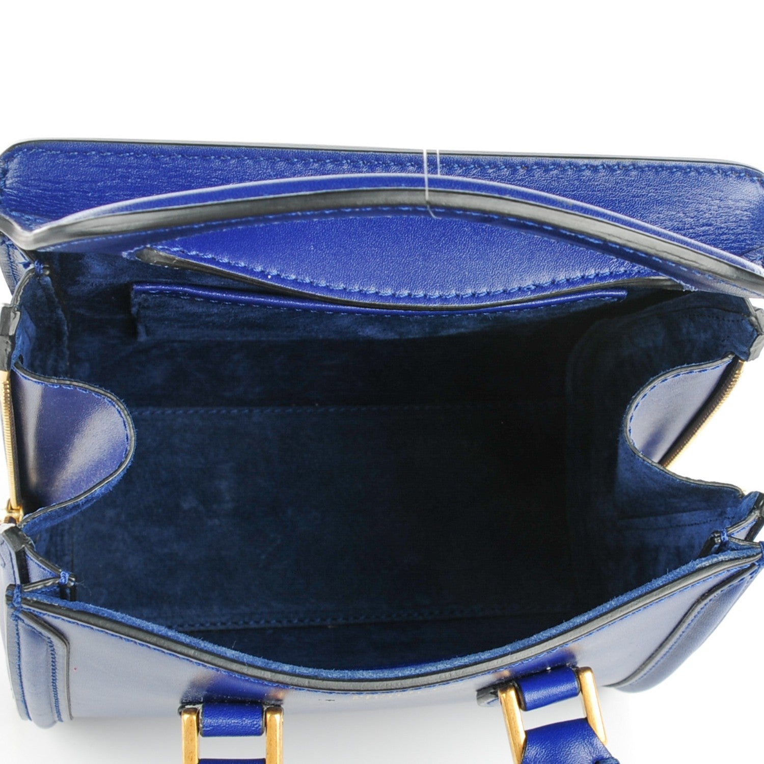 Alexander McQueen Calfskin Mini Heroine Royal Blue 5 of 8