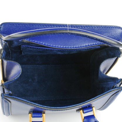 Alexander McQueen Calfskin Mini Heroine Royal Blue 5 of 8