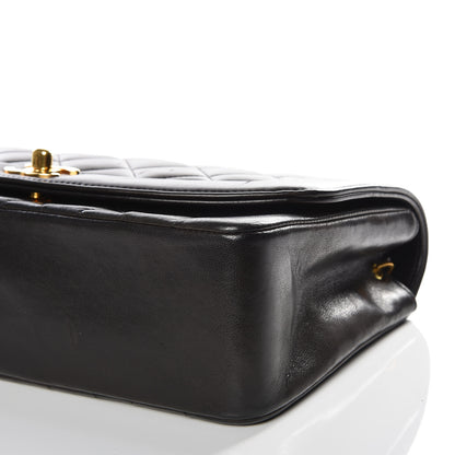 Chanel Lambskin Quilted Medium Single Flap Black 6 of 10