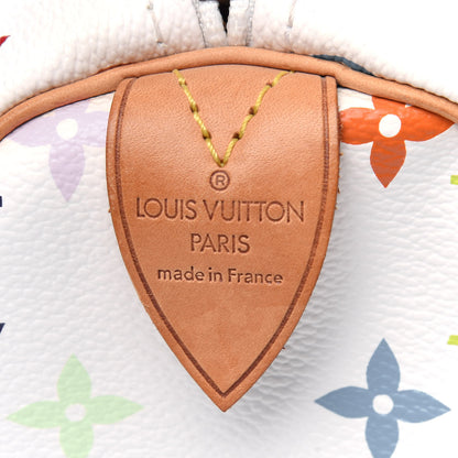 Louis Vuitton Monogram Multicolor Speedy 30 White 6 of 20