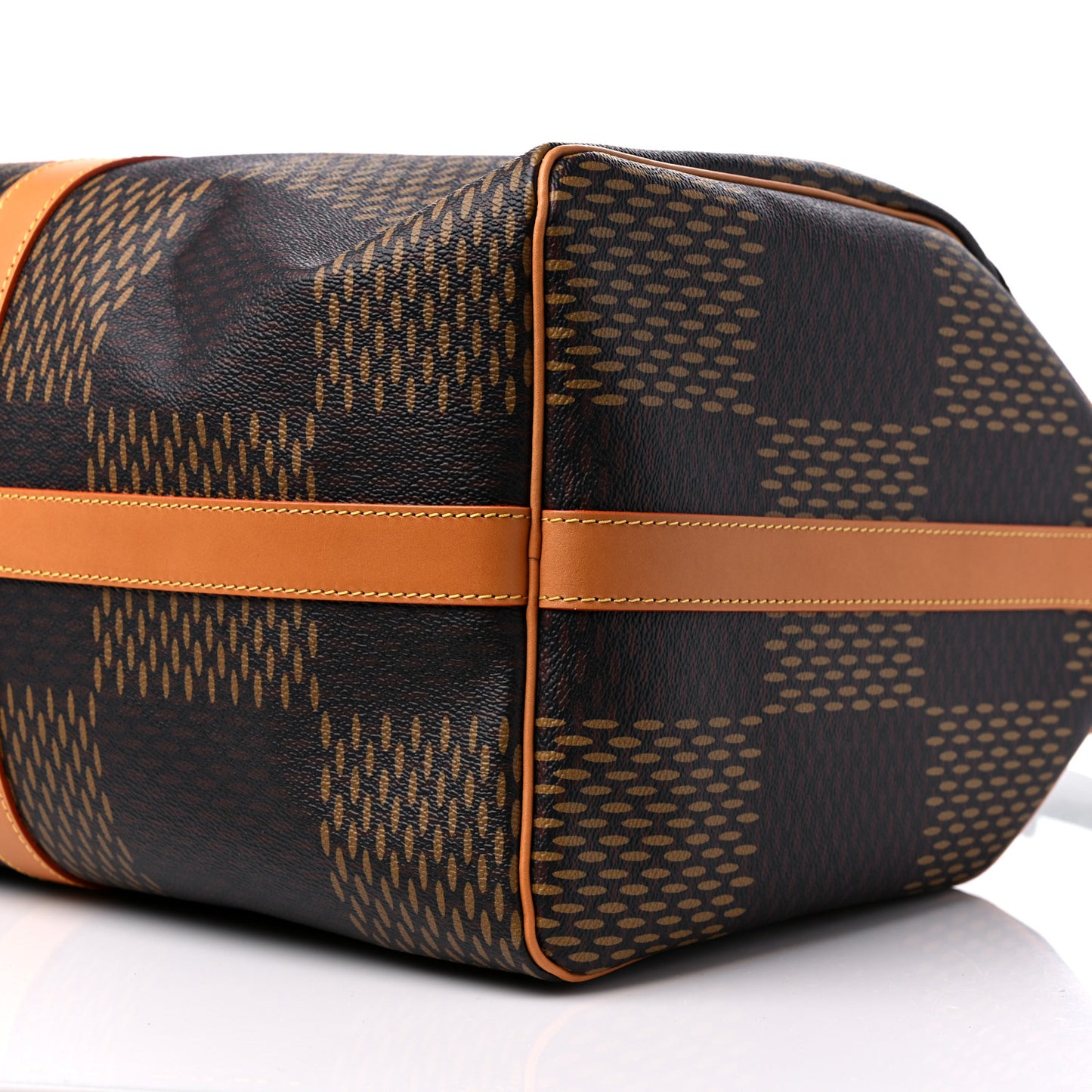 x Nigo Giant Damier Ebene Monogram Keepall Bandouliere 50