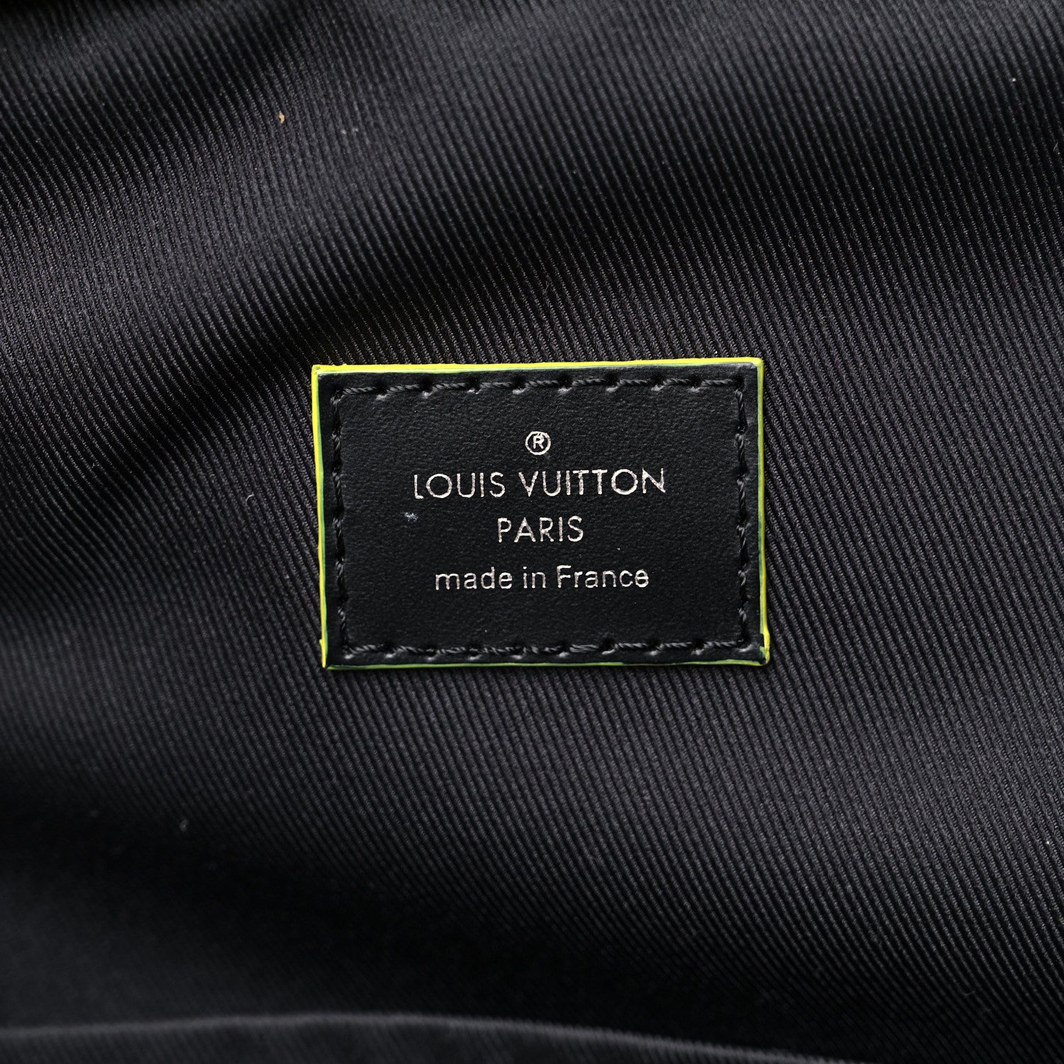 Louis Vuitton Damier Graphite Avenue Sling Backpack Yellow 6 of 10