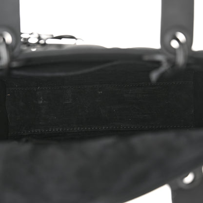 Christian Dior Ultra Matte Calfskin Cannage Small My ABCDior Lady Dior Black 5 of 13