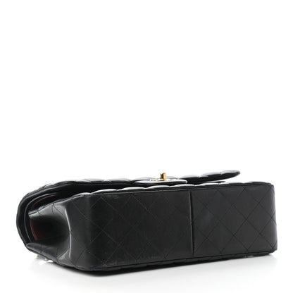 Chanel Lambskin Quilted Jumbo Double Flap Black 4 of 10