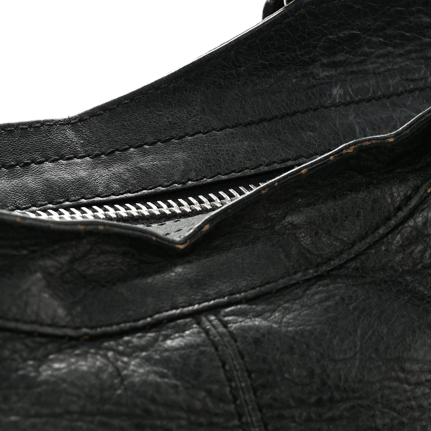 Agneau Giant 21 Silver Hardware Part Time Black