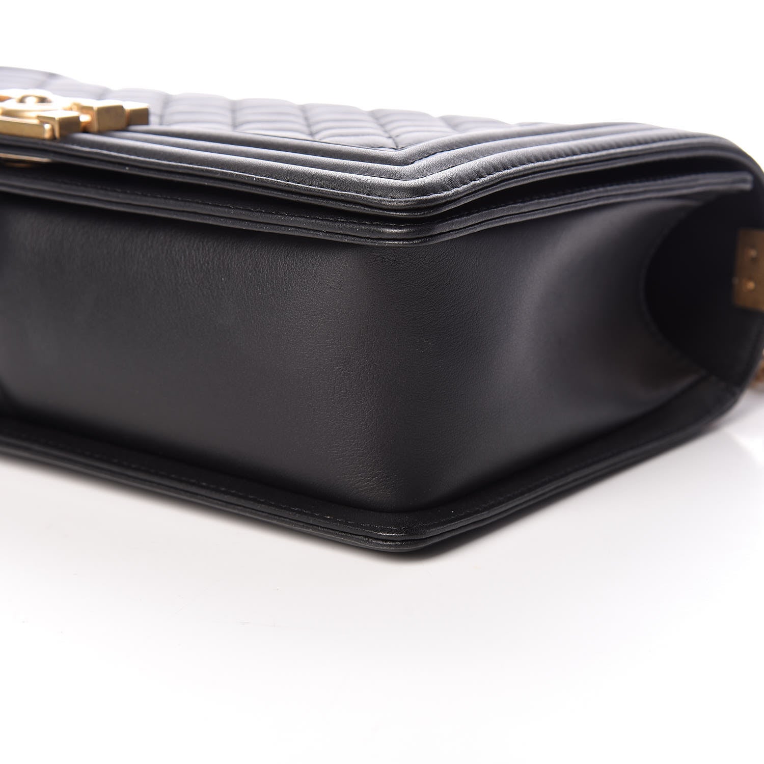 Chanel Calfskin Quilted New Medium Boy Flap Black 9 of 9