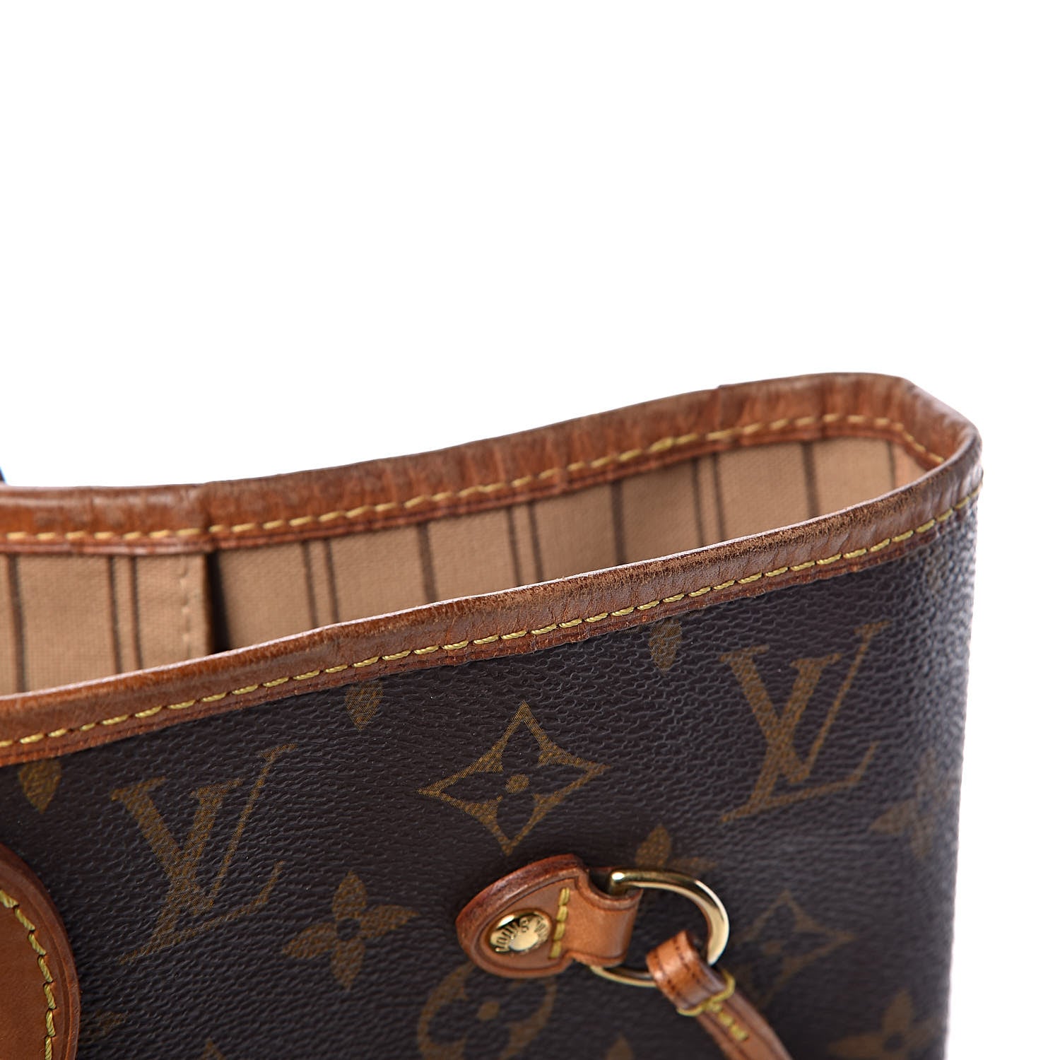 Louis Vuitton Monogram Neverfull MM 9 of 11