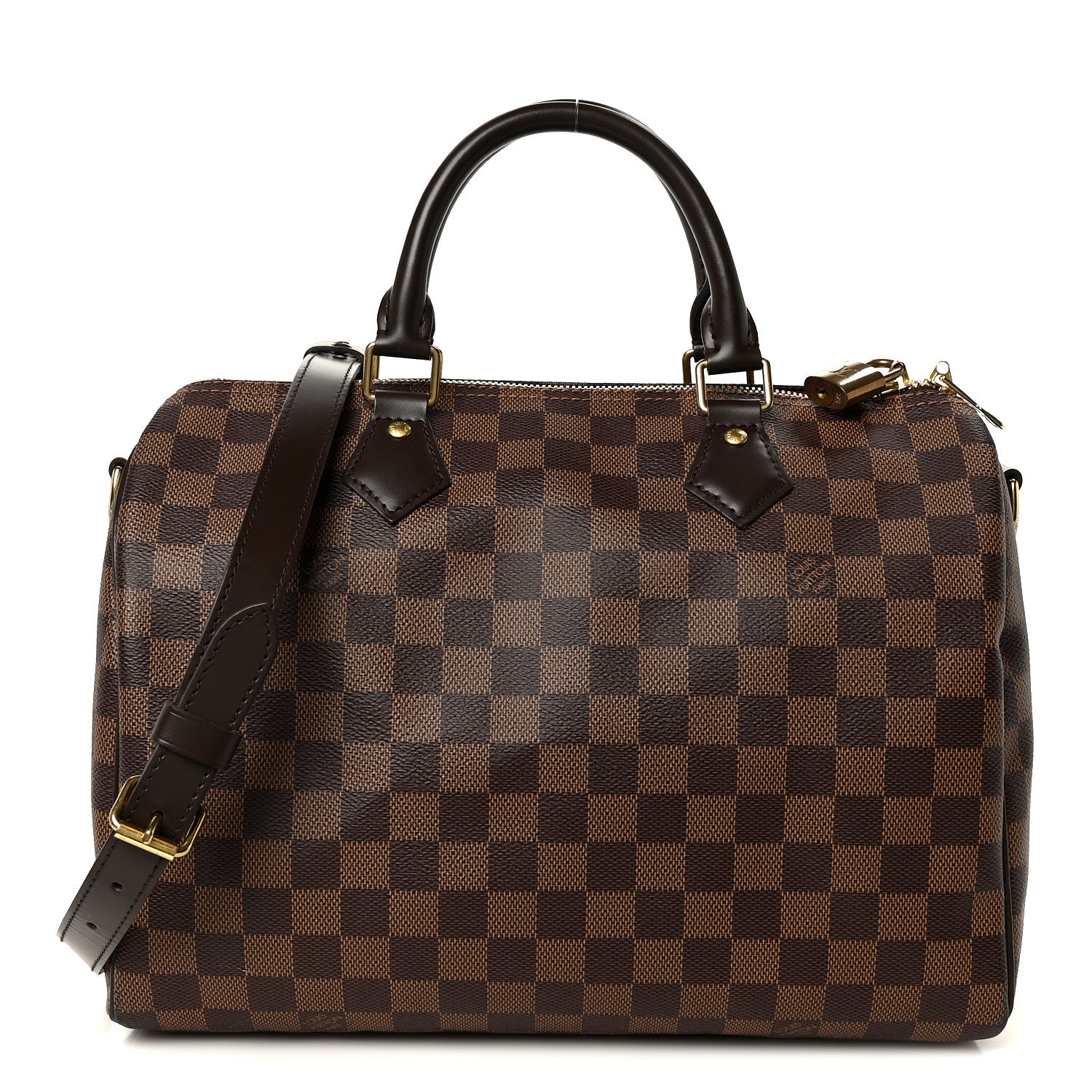 Louis Vuitton Damier Ebene Speedy Bandouliere 30 1 of 11
