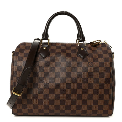 Louis Vuitton Damier Ebene Speedy Bandouliere 30 1 of 11