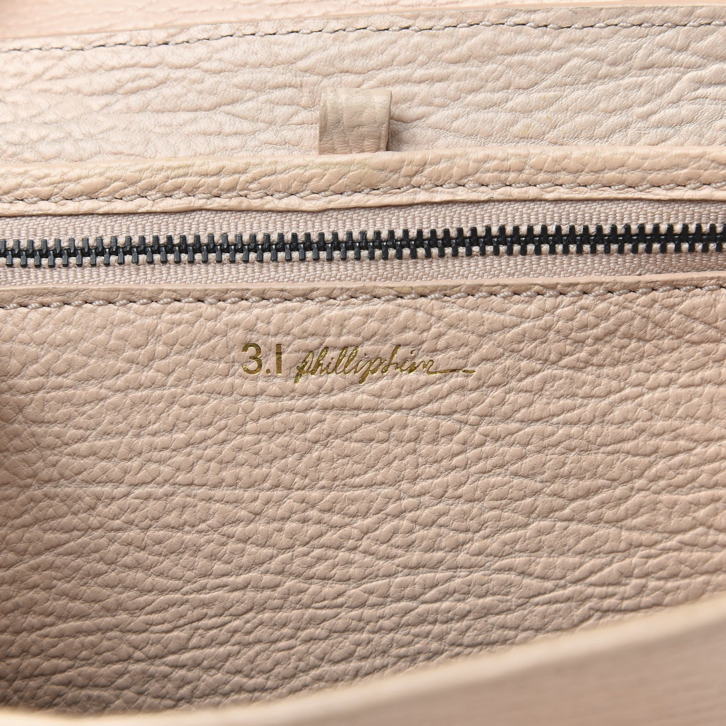 3.1 Textured Calfskin Mini Pashli Satchel Blush