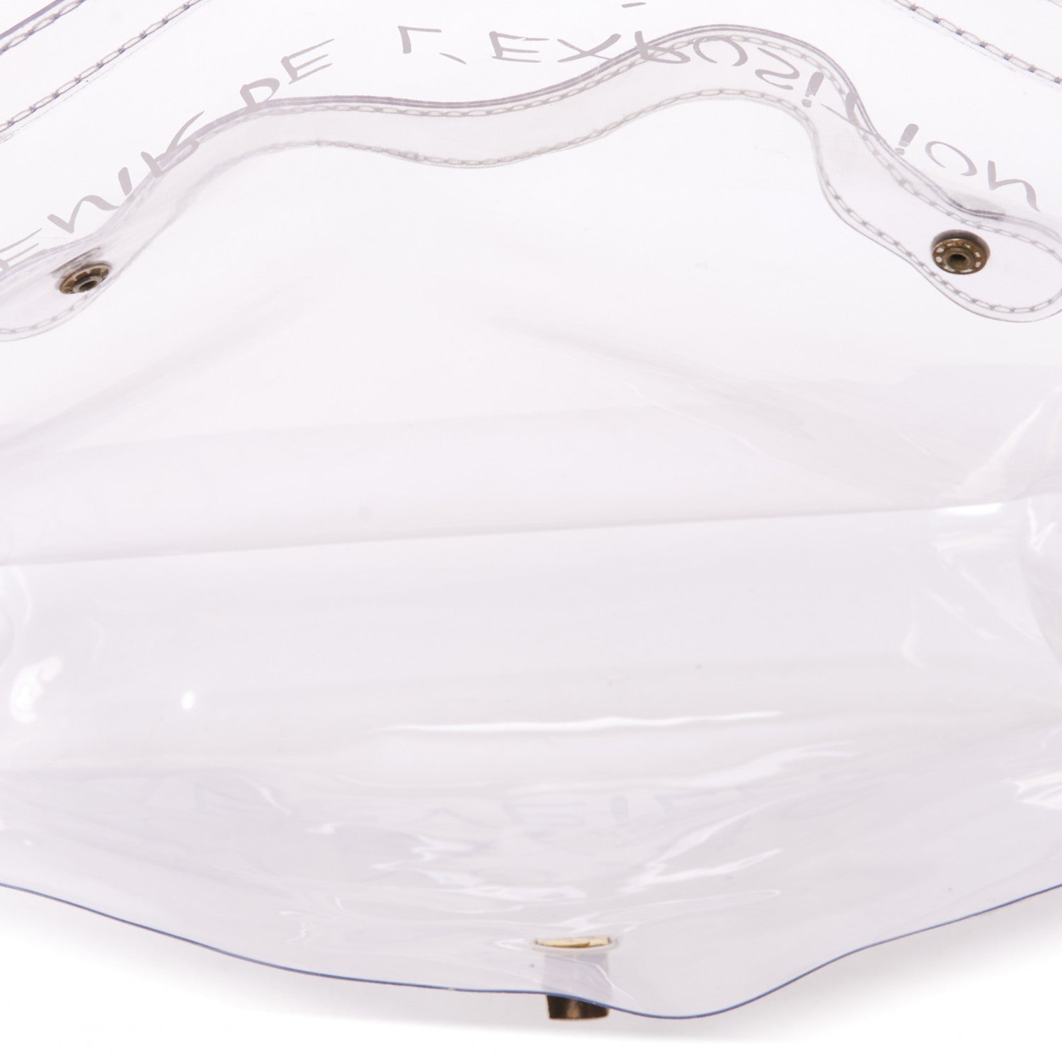 Hermes Vinyl Souvenir De L'Exposition Kelly Transparent 4 of 6