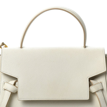 Celine Grained Calfskin Micro Belt Bag White 7 of 13
