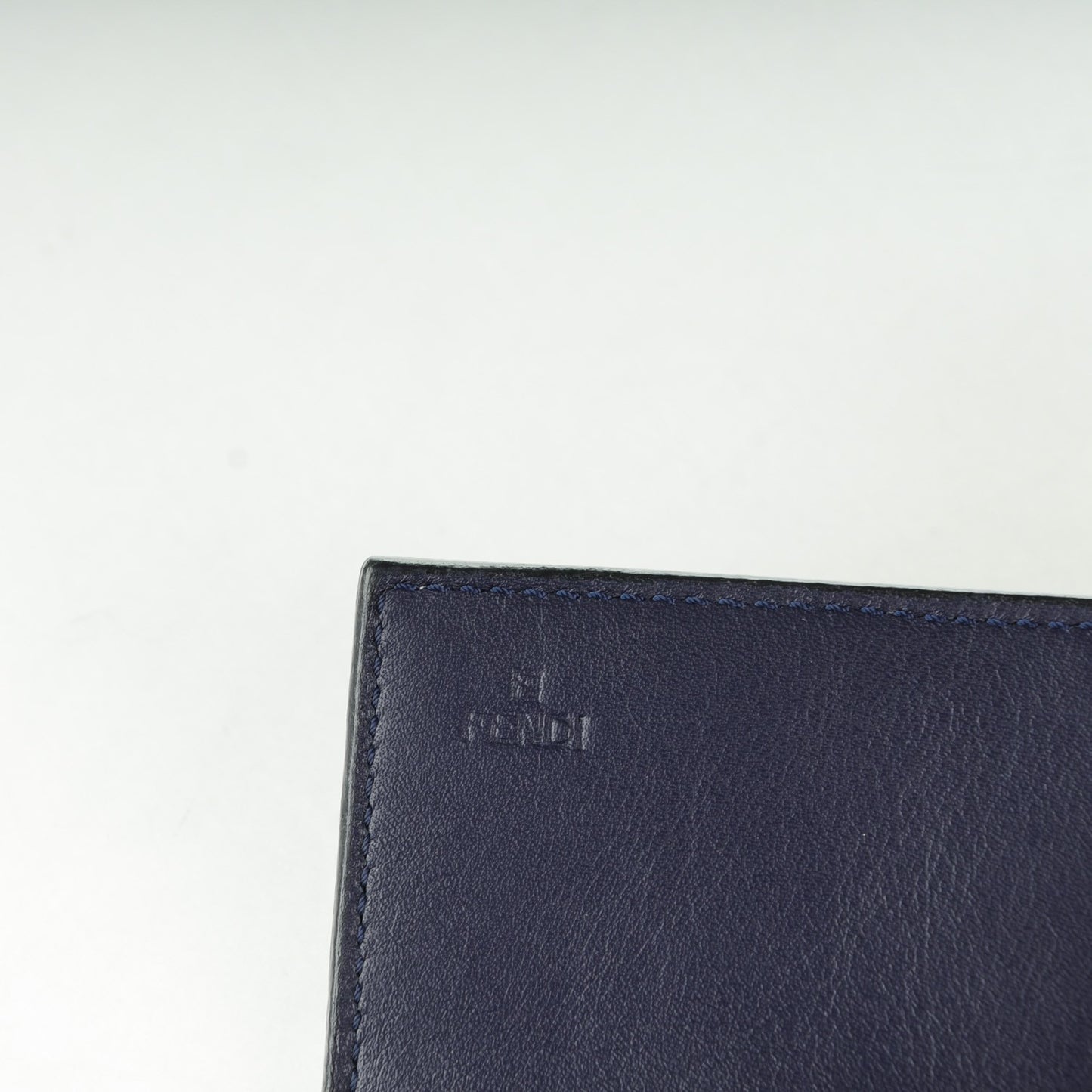 Patent Zucchino Continental Wallet Navy