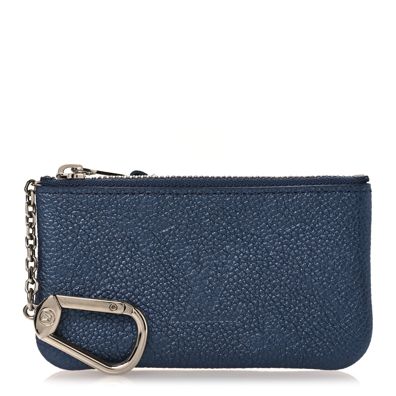 Louis Vuitton Metallic Empreinte Monogram Giant Key Pouch Navy
