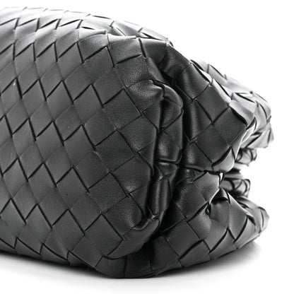 Bottega Veneta Nappa Maxi Intreccio The Pouch Oversized Clutch Black 10 of 13