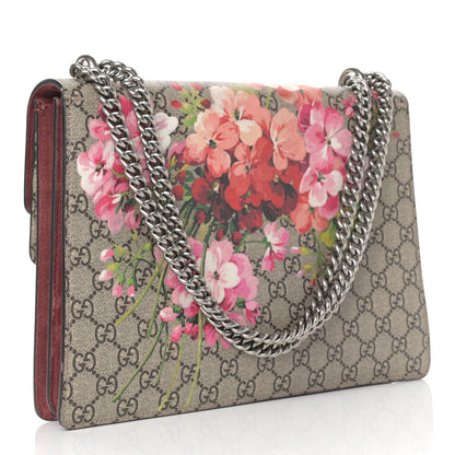 Gucci GG Supreme Monogram Blooms Medium Dionysus Shoulder Bag Beige Multicolor Dry Rose 3 of 12