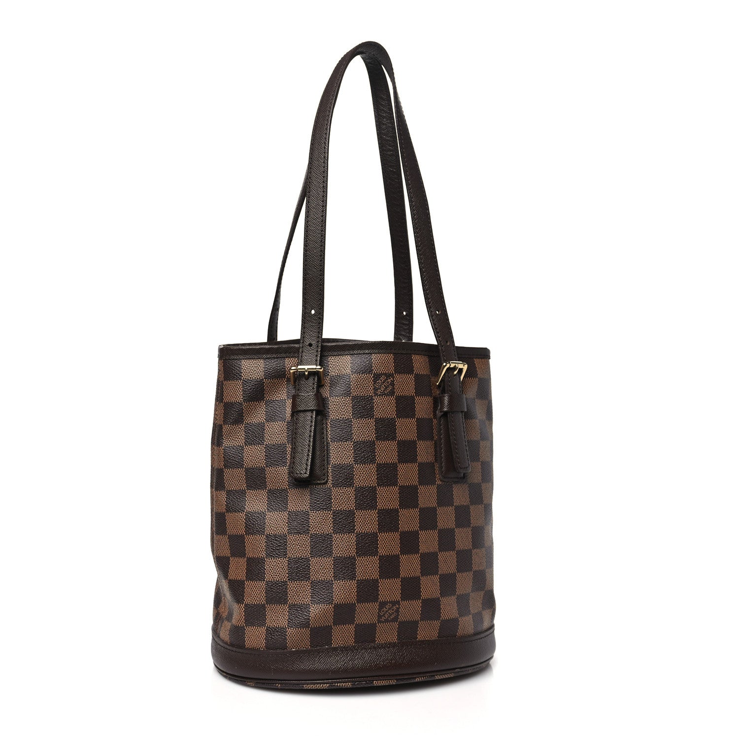 Louis Vuitton Damier Ebene Marais Bucket 23 3 of 10