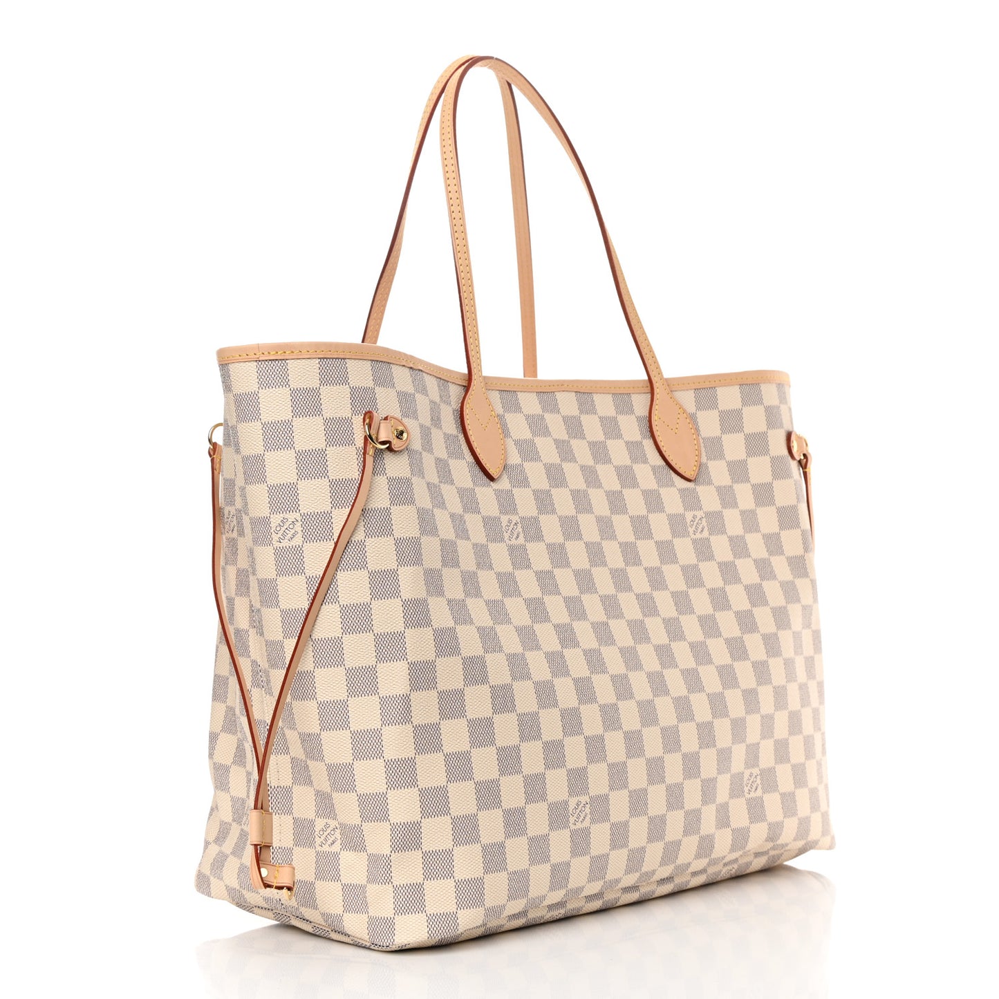 Damier Azur Neo Neverfull GM Rose Ballerine
