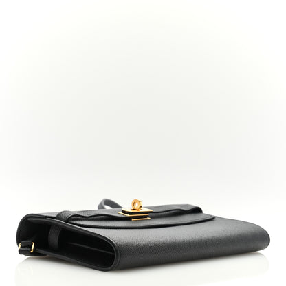 Hermes Epsom Kelly Wallet To Go Black 4 of 8