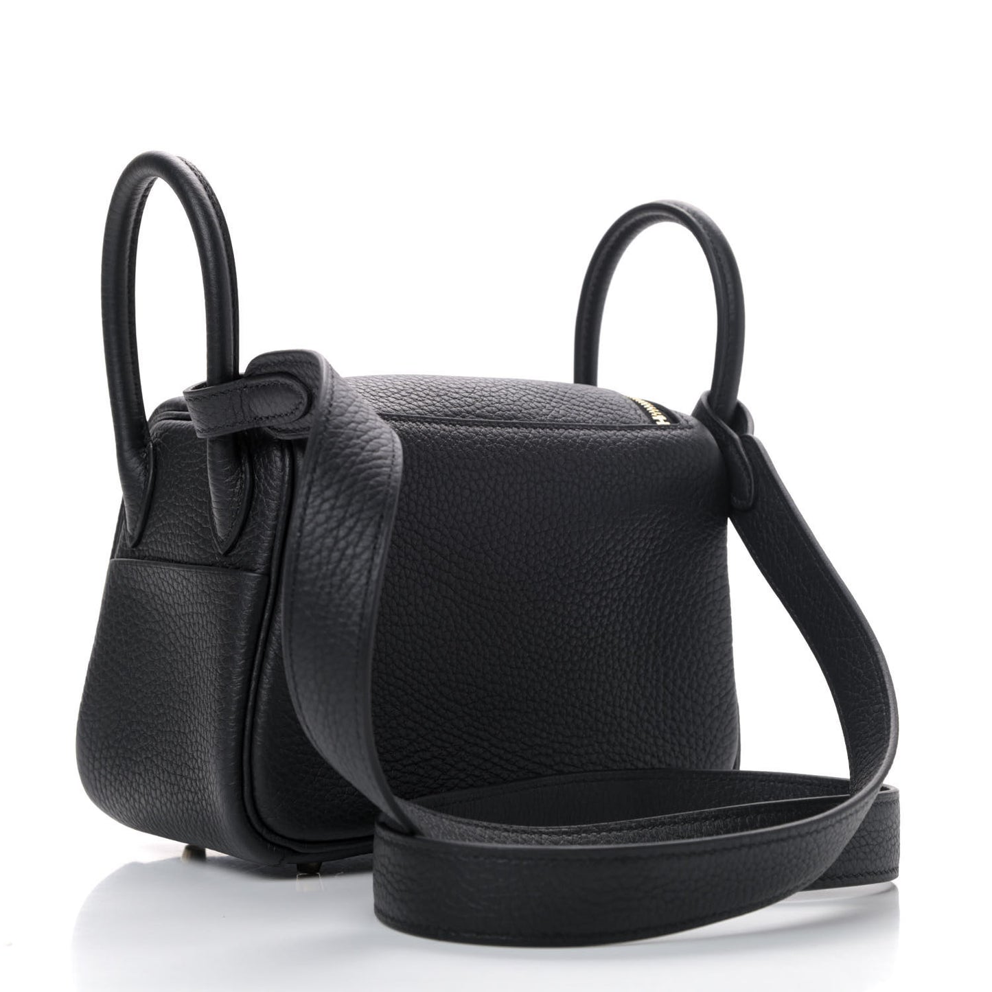 Taurillon Clemence Mini Lindy 20 Black