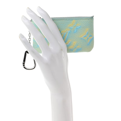 Louis Vuitton Empreinte Monogram Summer Stardust Key Pouch Water Green 2 of 7