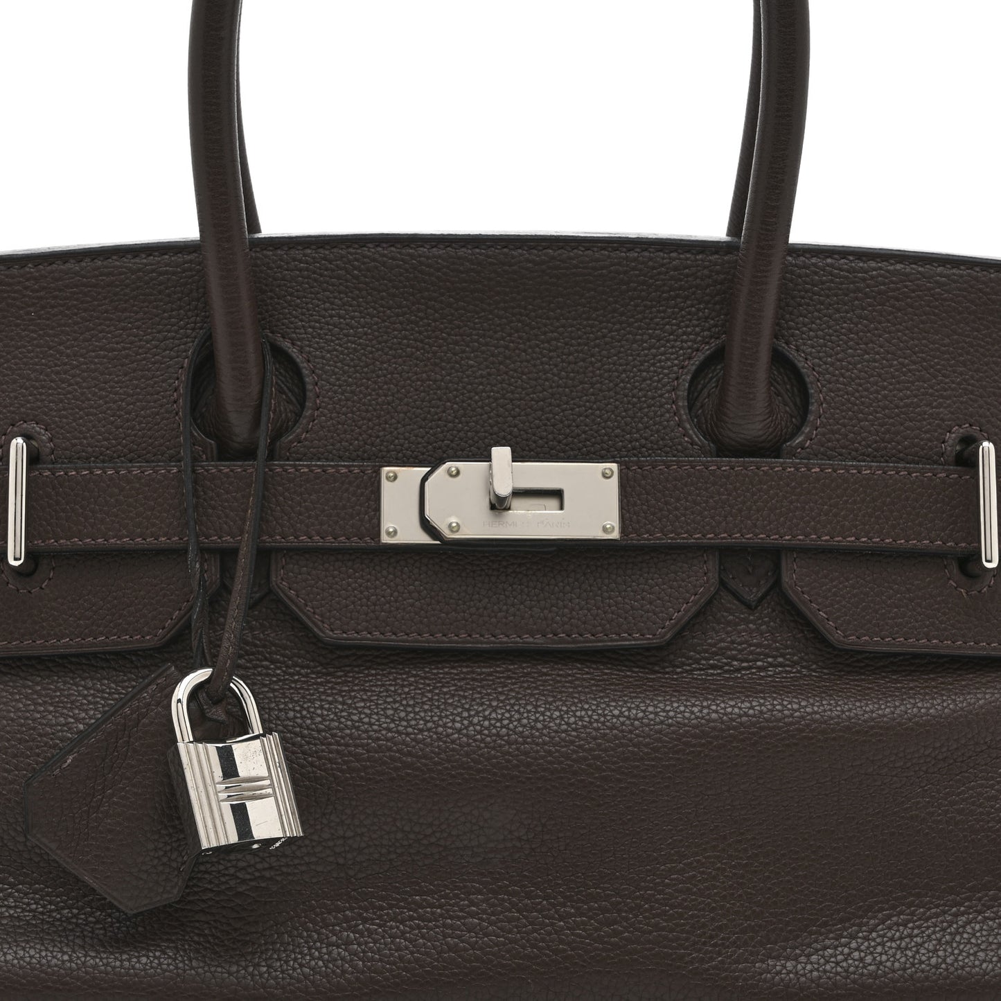 Taurillon Clemence JPG Birkin 42 Chocolate