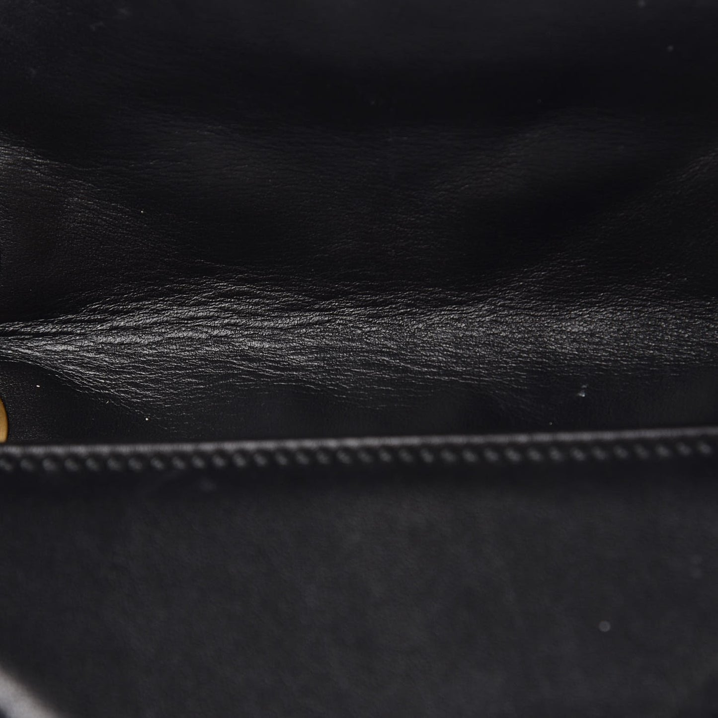 Calfskin Matelasse Mini GG Marmont Shoulder Bag Black
