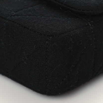 Saint Laurent Jersey Wool Patchwork Monogram Medium Jamie Baguette Black 9 of 9