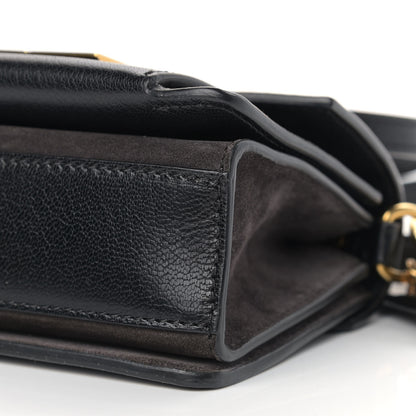 Givenchy Goatskin Suede Mini GV3 Shoulder Bag Black 9 of 11