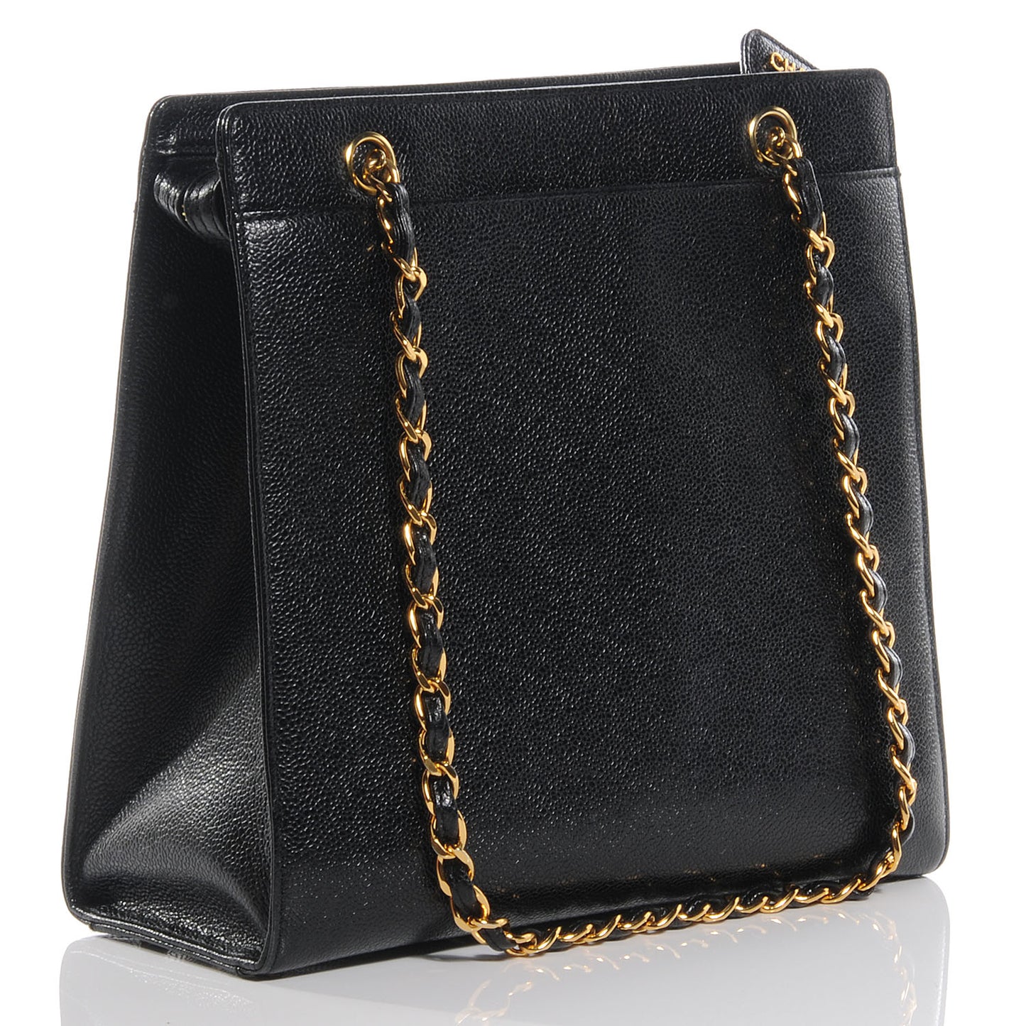 Caviar Shopper Tote Black