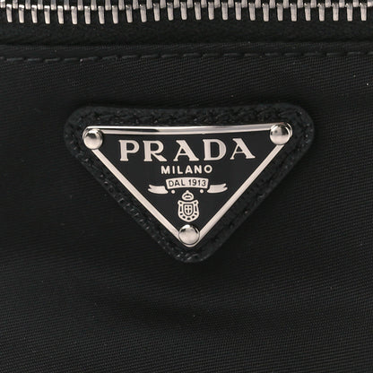 Prada Tessuto Nylon Wrist Pouch Black 7 of 10
