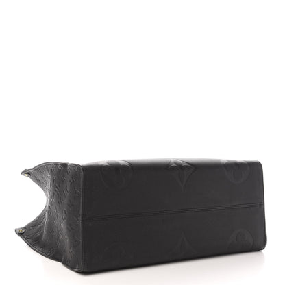 Louis Vuitton Empreinte Monogram Giant Onthego GM Black 4 of 10