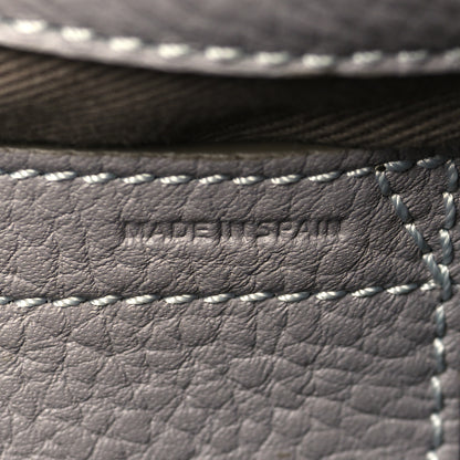 Chloe Calfskin Mini Marcie Round Crossbody Bag Cashmere Grey 7 of 11