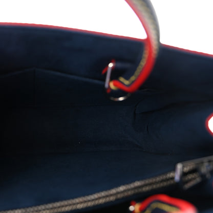 Louis Vuitton Epi Twist Tote Indigo 5 of 9