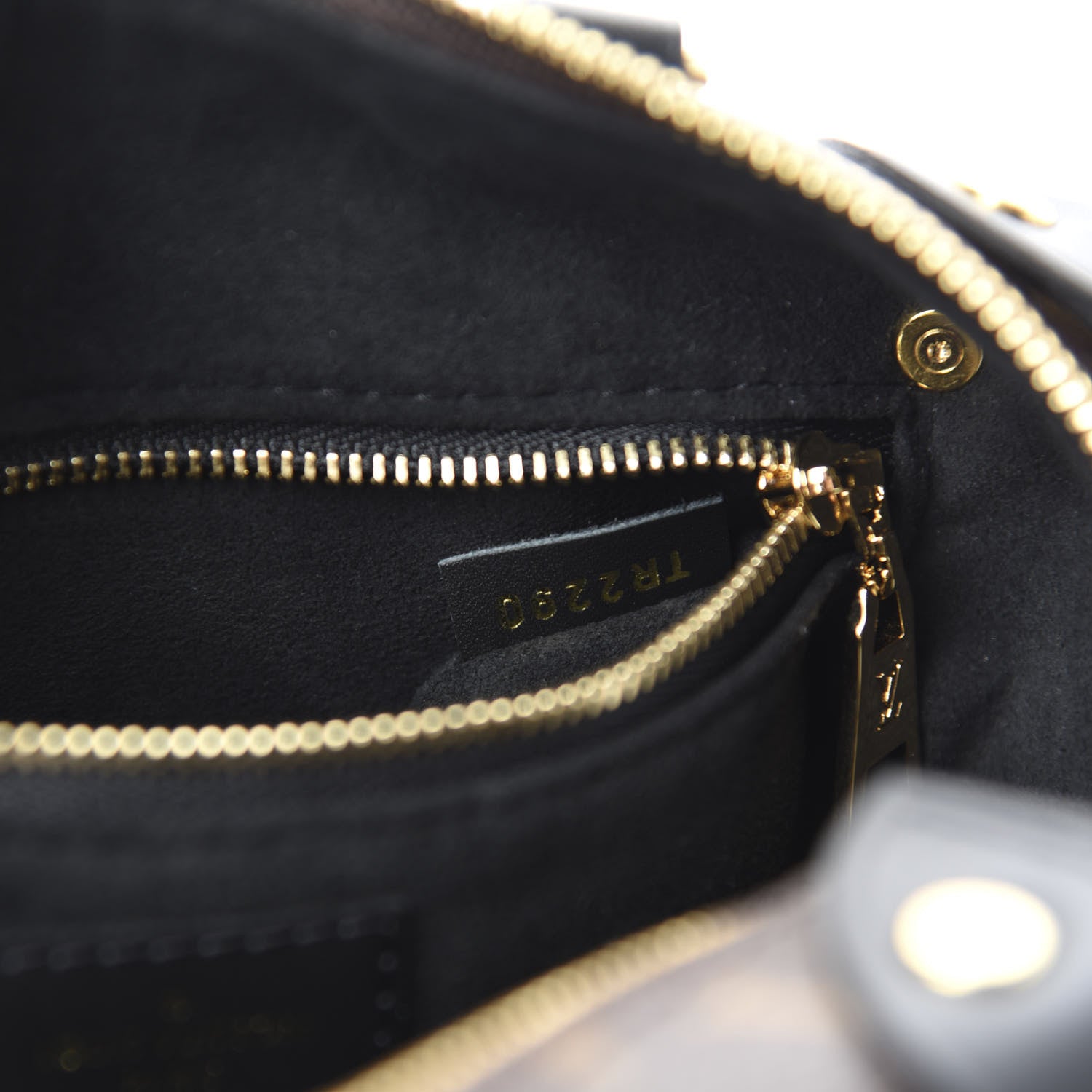 Louis Vuitton Monogram Petite Malle Souple Black 9 of 10