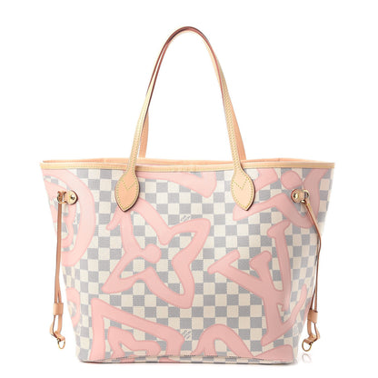Louis Vuitton Damier Azur Tahitienne Neverfull MM 1 of 8