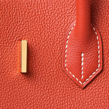 Hermes Togo Birkin 35 Sanguine 23 of 34