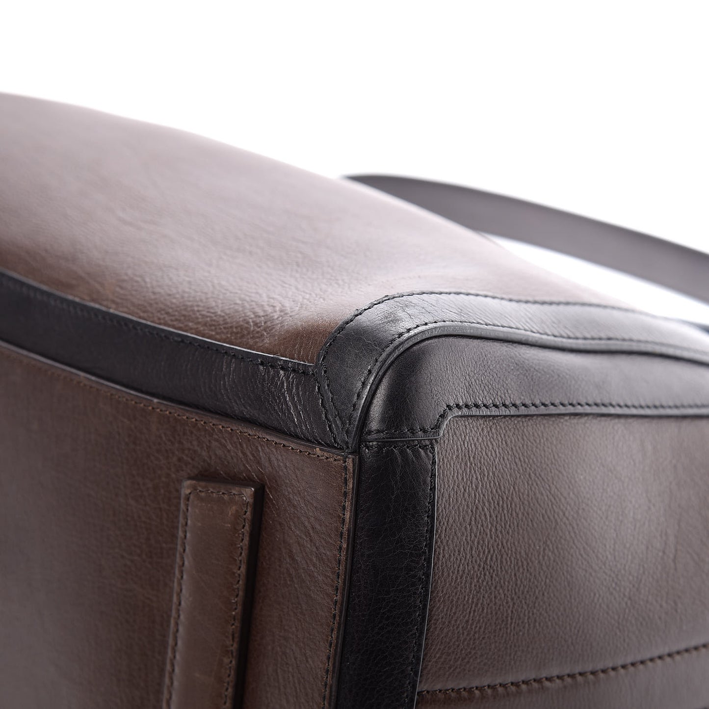 Calfskin Medium Bi-Color Antigona Brown Black