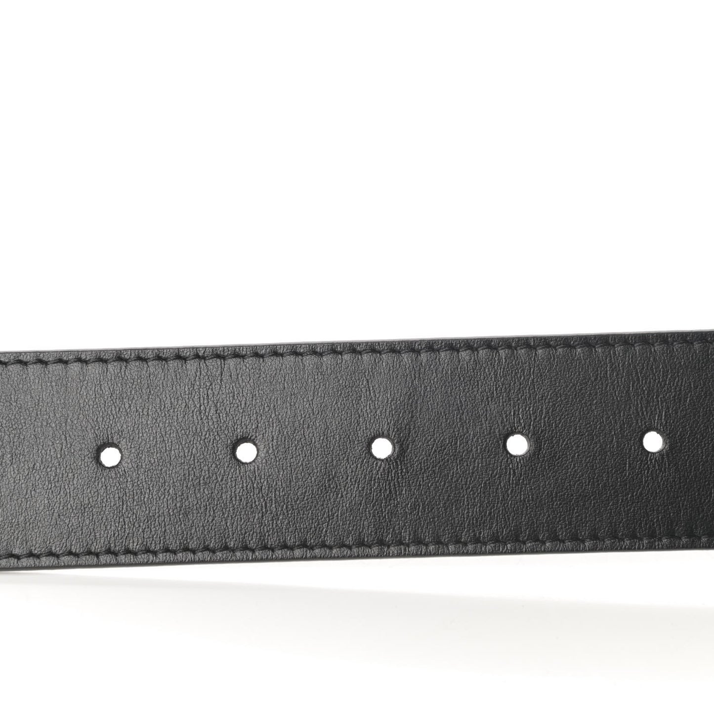 Calfskin 45mm LV Capucine Initiales Belt 90 36 Black