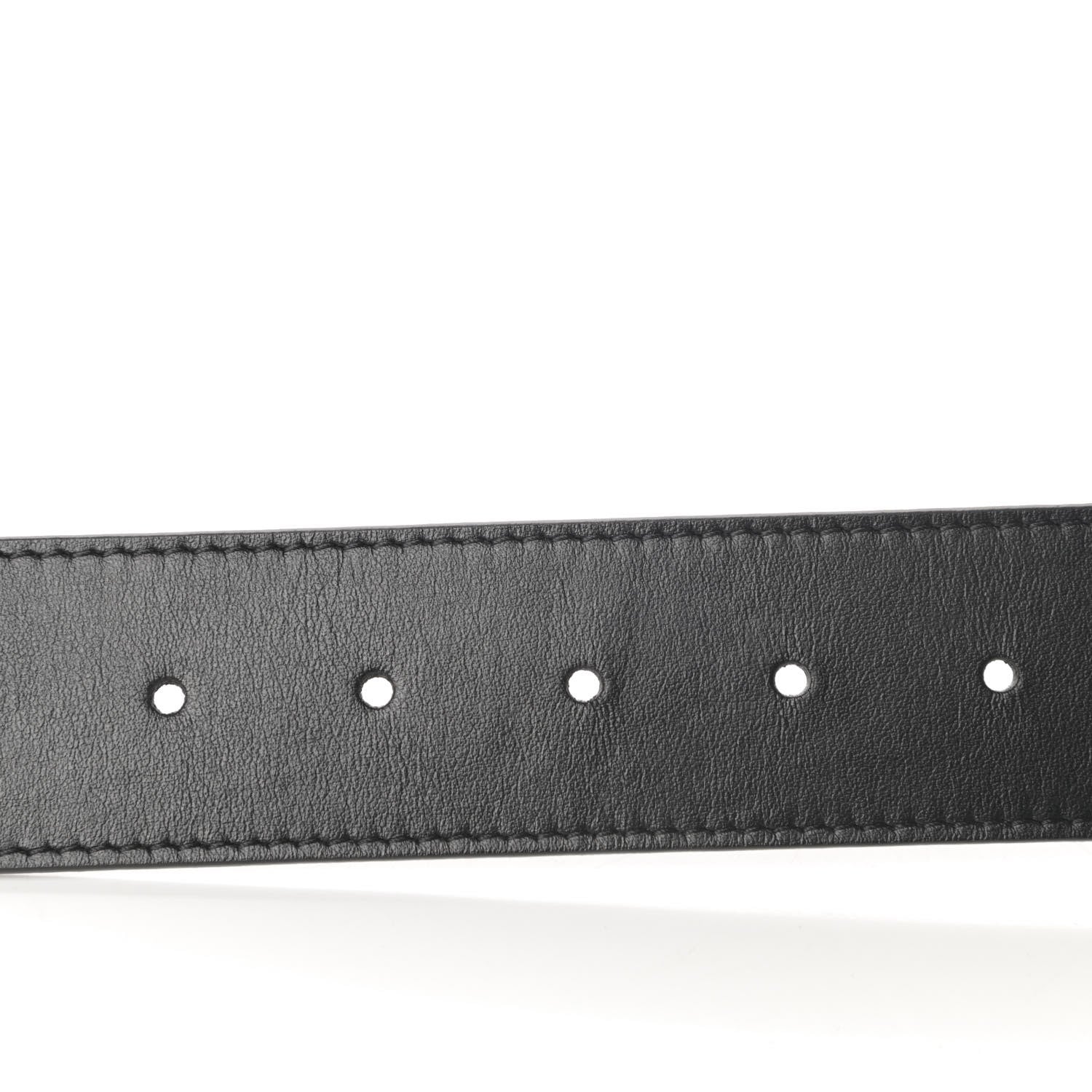 Louis Vuitton Calfskin 45mm LV Capucine Initiales Belt 90 36 Black 4 of 6