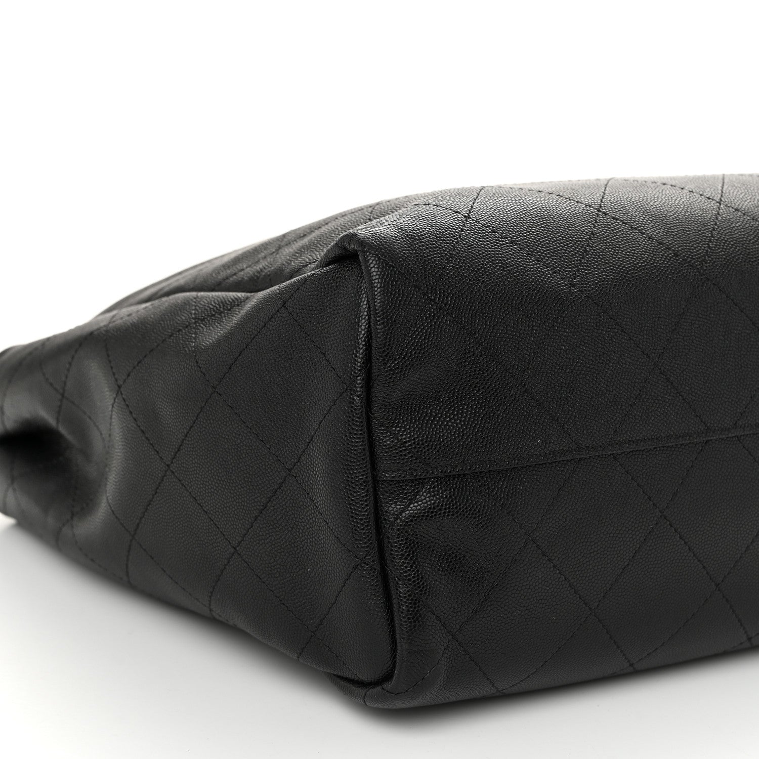 Chanel Caviar Stitched Large Lady Coco Shopping Tote Black 9 of 11