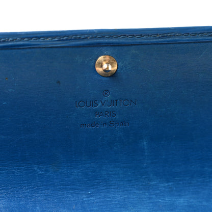 Louis Vuitton Epi Sarah Wallet Myrtille 6 of 10