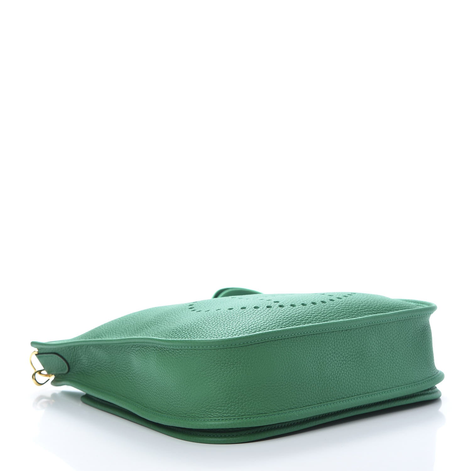 Hermes Taurillon Clemence Evelyne III PM Vert Vertigo 5 of 11