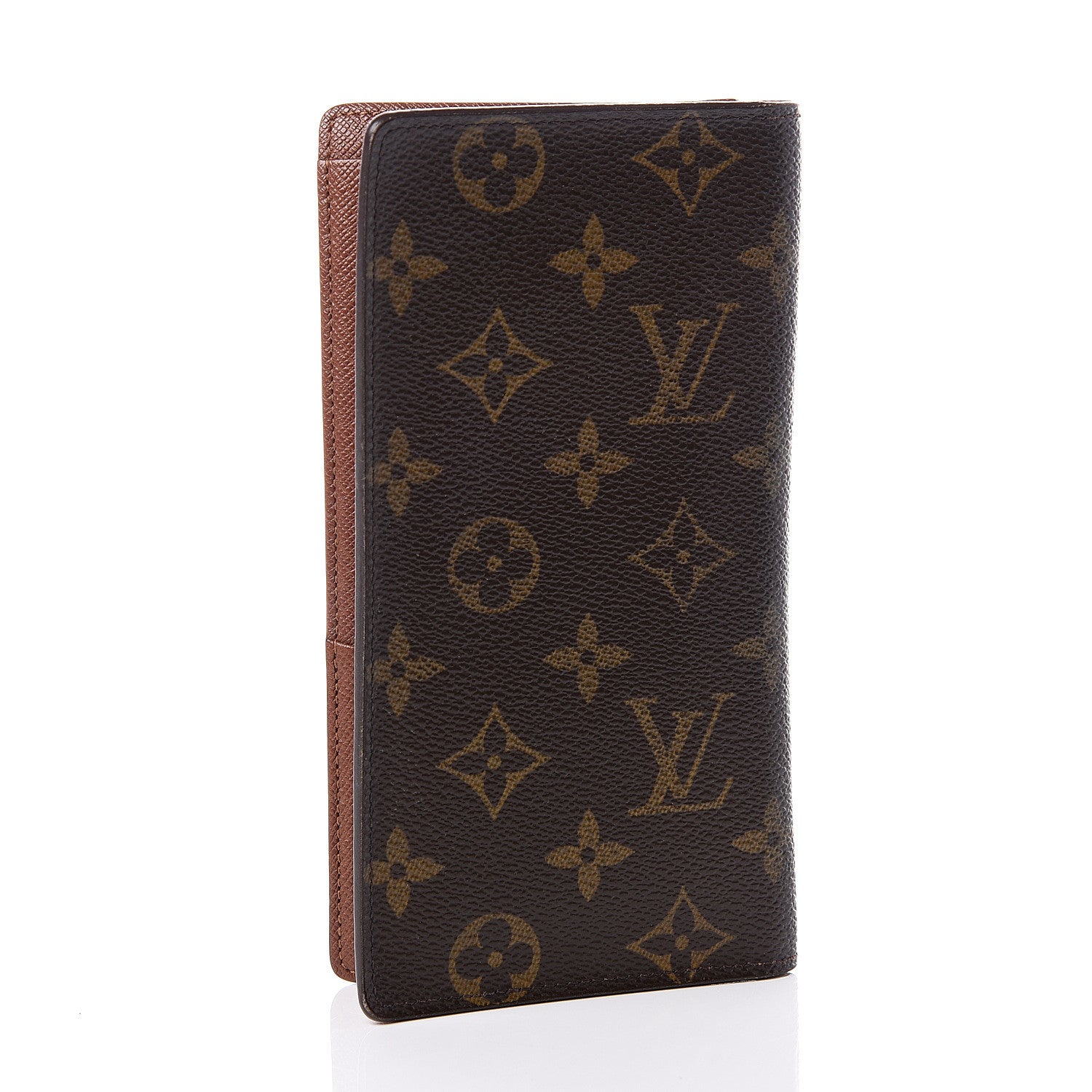Louis Vuitton Monogram Porte Valeurs Checkbook Wallet 2 of 10