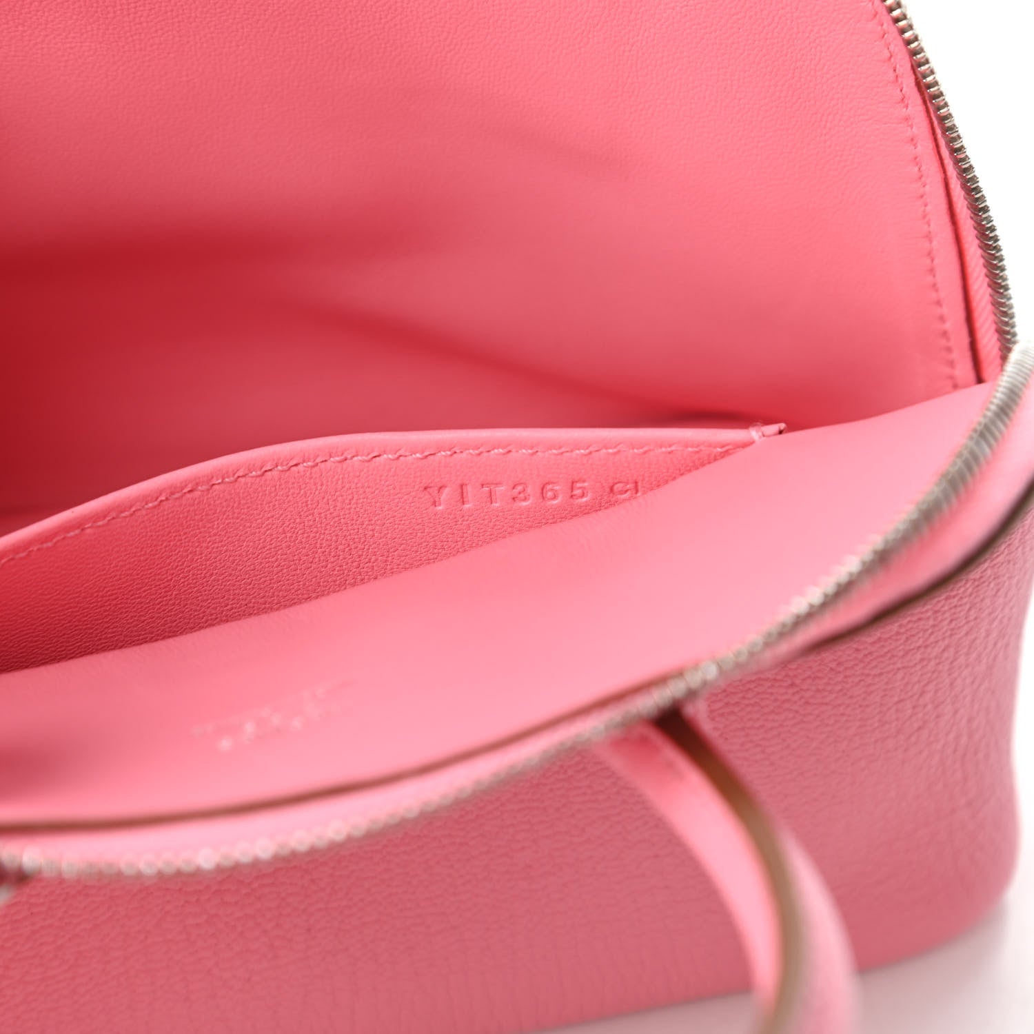 Hermes Chevre Mysore Mini 1923 Bolide Rose Confetti 9 of 11