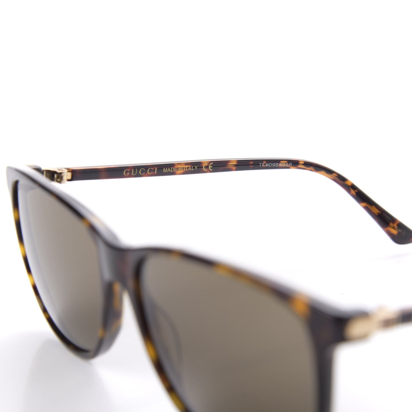Square Frame Sunglasses GG00177/S Tortoise