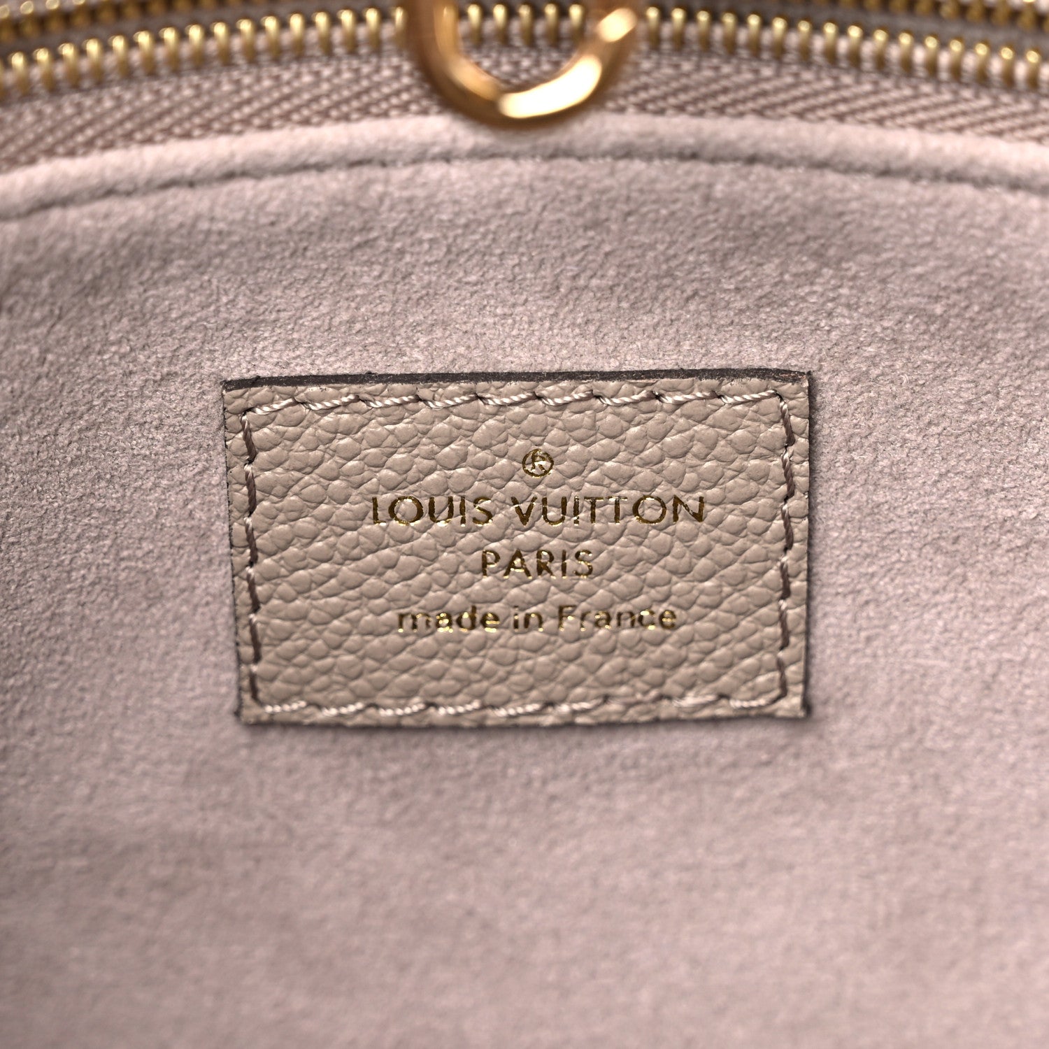 Louis Vuitton Empreinte Monogram Giant Onthego PM Tourterelle Creme 6 of 9