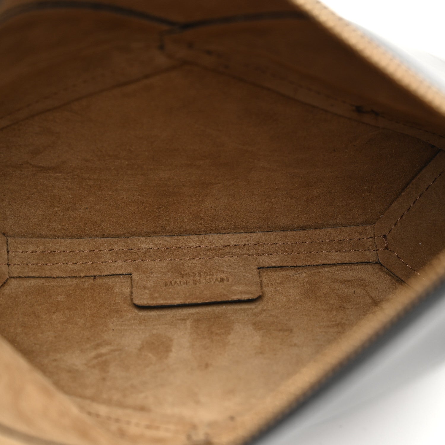 Loewe Shiny Calfskin Puzzle Fold Pouch Black 5 of 10