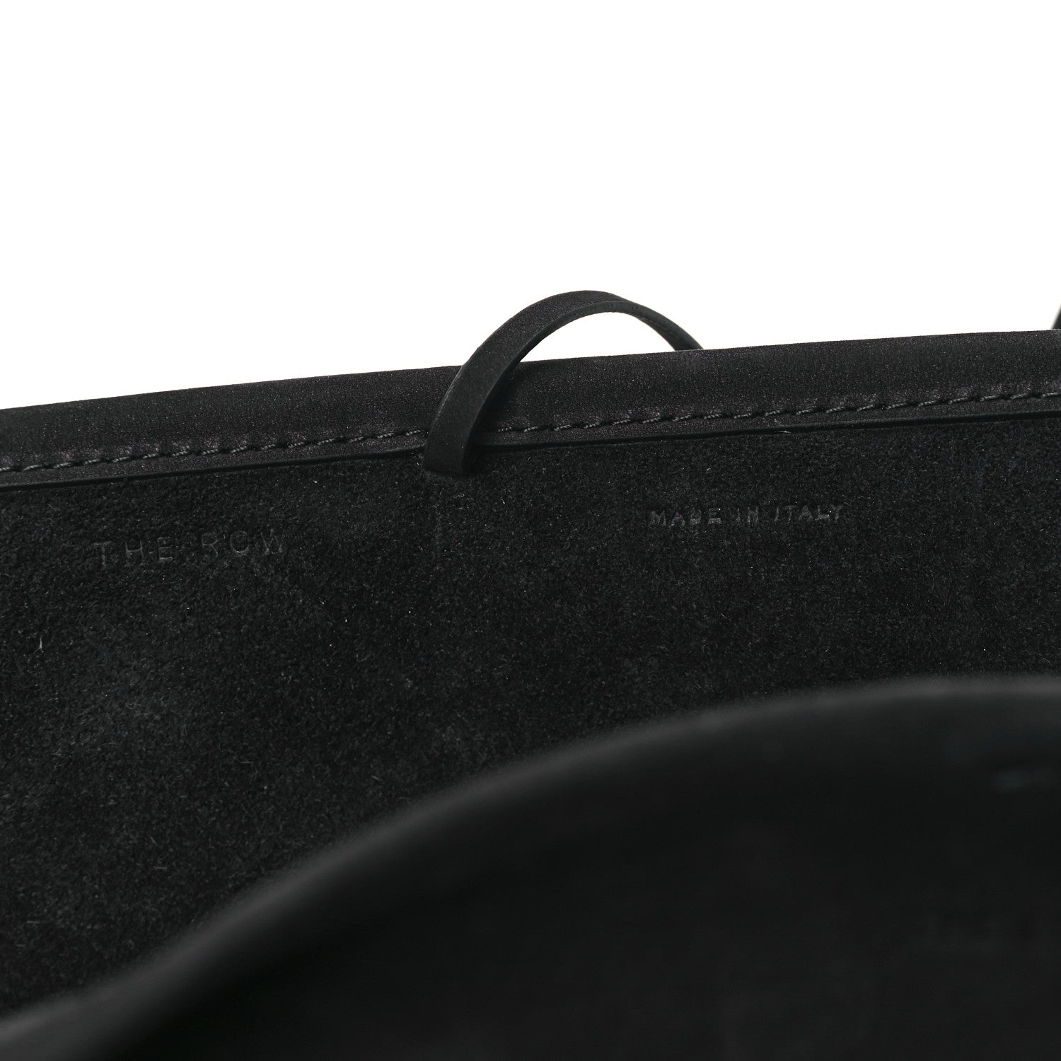 The Row Suede Park Tote Three Black 7 of 10
